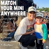 image:imageFunky Junque Matching Family Trucker Hat Set Adult amp Child Baseball Caps  Mommy amp me 2tone vintage snapback caps for family photos baby showers outings amp matching giftsHowdy Upside Down  BlackBeige
