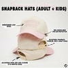 image:imageFunky Junque Matching Family Trucker Hat Set Adult amp Child Baseball Caps  Mommy amp me 2tone vintage snapback caps for family photos baby showers outings amp matching giftsExpensive  Difficult  RoseBeige