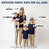 image:imageFunky Junque Matching Family Trucker Hat Set Adult amp Child Baseball Caps  Mommy amp me 2tone vintage snapback caps for family photos baby showers outings amp matching giftsEast Coast  NavyBeige