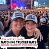 image:imageFunky Junque Matching Family Trucker Hat Set Adult amp Child Baseball Caps  Mommy amp me 2tone vintage snapback caps for family photos baby showers outings amp matching giftsCool It  Cowboy  BlackWhite