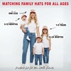 image:imageFunky Junque Matching Family Trucker Hat Set Adult amp Child Baseball Caps  Mommy amp me 2tone vintage snapback caps for family photos baby showers outings amp matching giftsChicago  RedBeige