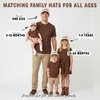 image:imageFunky Junque Matching Family Trucker Hat Set Adult amp Child Baseball Caps  Mommy amp me 2tone vintage snapback caps for family photos baby showers outings amp matching giftsTexas Updside Down  BrownBeige