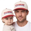 image:imageFunky Junque Matching Family Trucker Hat Set Adult amp Child Baseball Caps  Mommy amp me 2tone vintage snapback caps for family photos baby showers outings amp matching giftsIts a Bad Day to Be a Hot Dog  RedBeige