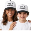 image:imageFunky Junque Matching Family Trucker Hat Set Adult amp Child Baseball Caps  Mommy amp me 2tone vintage snapback caps for family photos baby showers outings amp matching giftsCool It  Cowboy  BlackWhite
