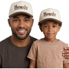 image:imageFunky Junque Matching Family Trucker Hat Set Adult amp Child Baseball Caps  Mommy amp me 2tone vintage snapback caps for family photos baby showers outings amp matching giftsHowdy  BrownBeige