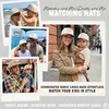 image:imageFunky Junque Matching Family Trucker Hat Set Adult amp Child Baseball Caps  Mommy amp me 2tone vintage snapback caps for family photos baby showers outings amp matching giftsCountry Cowboy  BrownBeige