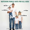 image:imageFunky Junque Matching Family Trucker Hat Set Adult amp Child Baseball Caps  Mommy amp me 2tone vintage snapback caps for family photos baby showers outings amp matching giftsPhilly Cursive  GreenBeige