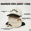 image:imageFunky Junque Matching Family Trucker Hat Set Adult amp Child Baseball Caps  Mommy amp me 2tone vintage snapback caps for family photos baby showers outings amp matching giftsHowdy Upside Down  BlackBeige