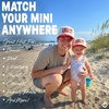 image:imageFunky Junque Matching Family Trucker Hat Set Adult amp Child Baseball Caps  Mommy amp me 2tone vintage snapback caps for family photos baby showers outings amp matching giftsKansas City  RedBeige