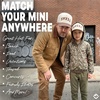 image:imageFunky Junque Matching Family Trucker Hat Set Adult amp Child Baseball Caps  Mommy amp me 2tone vintage snapback caps for family photos baby showers outings amp matching giftsTexas Updside Down  BrownBeige