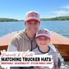 image:imageFunky Junque Matching Family Trucker Hat Set Adult amp Child Baseball Caps  Mommy amp me 2tone vintage snapback caps for family photos baby showers outings amp matching giftsKansas City  RedBeige