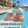 image:imageFunky Junque Matching Family Trucker Hat Set Adult amp Child Baseball Caps  Mommy amp me 2tone vintage snapback caps for family photos baby showers outings amp matching giftsSlow Morning Club  GreenBeige