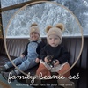 image:imageFunky Junque Matching Infant amp Toddler Pom Beanies  Winter Knit Hats for Baby Girls amp Siblings Adorable SetDiagonal Basketweave  Beige