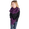 image:imageFunky Junque Matching Sets Kids Infinity Scarf Texting Gloves Bundle Girls Boys ToddlerDark Purple