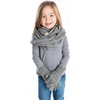 image:imageFunky Junque Matching Sets Kids Infinity Scarf Texting Gloves Bundle Girls Boys ToddlerHeather Grey