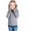 image:imageFunky Junque Matching Sets Kids Infinity Scarf Texting Gloves Bundle Girls Boys ToddlerHeather Grey