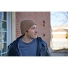 image:imageFunky Junque Mens Ribbed Knit Beanie  Soft Winter Hat for Men amp Women Lightweight Stretch Toboggan Cozy Unisex Knit Cap2 Pack Brown  Charcoal