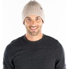 image:imageFunky Junque Mens Ribbed Knit Beanie  Soft Winter Hat for Men amp Women Lightweight Stretch Toboggan Cozy Unisex Knit CapBeige