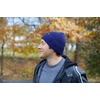 image:imageFunky Junque Mens Ribbed Knit Beanie  Soft Winter Hat for Men amp Women Lightweight Stretch Toboggan Cozy Unisex Knit CapNavy