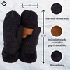 image:imageFunky Junque Mittens for Women  Fleece Lined Womens Winter Gloves Fuzzy Warm Mittens Cold Weather Fashion AccessoriesBlack