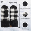 image:imageFunky Junque Mittens for Women  Fleece Lined Womens Winter Gloves Fuzzy Warm Mittens Cold Weather Fashion AccessoriesBlackWhite  Buffalo Check