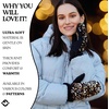 image:imageFunky Junque Mittens for Women  Fleece Lined Womens Winter Gloves Fuzzy Warm Mittens Cold Weather Fashion AccessoriesChunky Sequin  Gold
