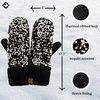 image:imageFunky Junque Mittens for Women  Fleece Lined Womens Winter Gloves Fuzzy Warm Mittens Cold Weather Fashion AccessoriesChunky Sequin  Gold