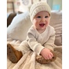 image:imageFunky Junque Mommy amp Me Beanie Set  Matching Knit Winter Hats for Baby Toddler Kids amp Moms Cute Family Beanies BundleAdult  Toddler  Infant  Ivory  Ribbed 3pk