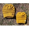 image:imageFunky Junque Mommy amp Me Beanie Set  Matching Knit Winter Hats for Baby Toddler Kids amp Moms Cute Family Beanies BundleAdult  Toddler  Oversized Mustard 2 Pk