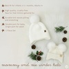 image:imageFunky Junque Mommy amp Me Double Pom Beanies  Mama amp Mini Matching Winter Outfits Mom amp Infant Baby Girl Beanie Hat SetEarflap  Ivory
