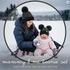 image:imageFunky Junque Mommy amp Me Double Pom Beanies  Mama amp Mini Matching Winter Outfits Mom amp Infant Baby Girl Beanie Hat SetSequin  Black