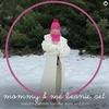 image:imageFunky Junque Mommy amp Me Double Pom Beanies  Mama amp Mini Matching Winter Outfits Mom amp Infant Baby Girl Beanie Hat SetSequin  Hot Pink