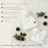 image:imageFunky Junque Mommy amp Me Double Pom Beanies  Mama amp Mini Matching Winter Outfits Mom amp Infant Baby Girl Beanie Hat SetTerry Chenille  Ivory