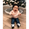 image:imageFunky Junque Mommy amp Me Pom Beanies  3Pack Knit Hats for Mom Toddler amp Infants Adorable Matching Winter SetAdultToddlerInfant  Black 3 Pack