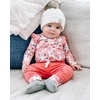 image:imageFunky Junque Mommy amp Me Pom Beanies  3Pack Knit Hats for Mom Toddler amp Infants Adorable Matching Winter SetFaux Fur  Ivory