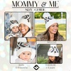 image:imageFunky Junque Mommy amp Me Pom Beanies  Cozy Knit Womens Beanie amp Toddler Girl Winter Hat Set Ages 14 Great SetAztec  White