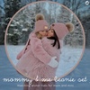 image:imageFunky Junque Mommy amp Me Pom Beanies  Cozy Knit Womens Beanie amp Toddler Girl Winter Hat Set Ages 14 Great SetDiagonal Basketweave  Rose