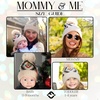 image:imageFunky Junque Mommy amp Me Pom Pom Beanies Set  Infant Baby amp Mom Matching Winter Outfits Warm Newborn amp Womens Beanie HatsAztec  Beige