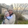 image:imageFunky Junque Mommy amp Me Pom Pom Beanies Set  Infant Baby amp Mom Matching Winter Outfits Warm Newborn amp Womens Beanie HatsAztec  Beige