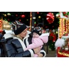 image:imageFunky Junque Mommy amp Me Pom Pom Beanies Set  Infant Baby amp Mom Matching Winter Outfits Warm Newborn amp Womens Beanie HatsAztec  Black