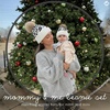 image:imageFunky Junque Mommy amp Me Pom Pom Beanies Set  Infant Baby amp Mom Matching Winter Outfits Warm Newborn amp Womens Beanie HatsLeopard  Ivory