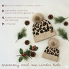 image:imageFunky Junque Mommy amp Me Single Pom AdultInfant Bundle 2 Pack  Leopard  Beige