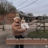 image:imageFunky Junque Mommy amp Me Single Pom AdultInfant Bundle 2 Pack  Leopard  Beige
