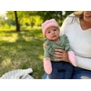 image:imageFunky Junque Newborn Baby Knit Beanie amp Fleece Mittens Set  Warm Winter Essentials2 Pack 1 Ivory  1 Pale Pink