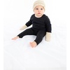 image:imageFunky Junque Newborn Baby Knit Beanie amp Fleece Mittens Set  Warm Winter EssentialsBeige
