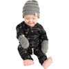 image:imageFunky Junque Newborn Baby Knit Beanie amp Fleece Mittens Set  Warm Winter EssentialsHeather Grey