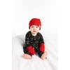 image:imageFunky Junque Newborn Baby Knit Beanie amp Fleece Mittens Set  Warm Winter EssentialsRed