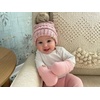 image:imageFunky Junque Newborn Baby Winter Mittens  Fleece Lined NoThumb Infant Mittens for Babies 09 Months Baby Essentials2 Pack  Ivory  Heather Grey