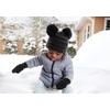 image:imageFunky Junque Newborn Baby Winter Mittens  Fleece Lined NoThumb Infant Mittens for Babies 09 Months Baby EssentialsBlack