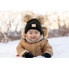 image:imageFunky Junque Newborn Baby Winter Mittens  Fleece Lined NoThumb Infant Mittens for Babies 09 Months Baby EssentialsBlack